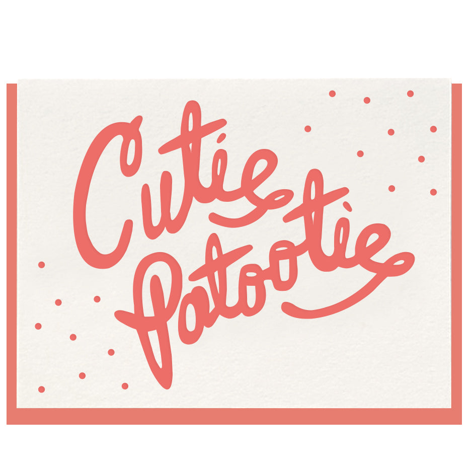 Cutie Patootie Card - Favor & Fern