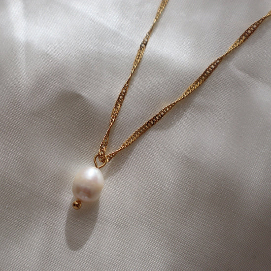 Pearl Drop Necklace