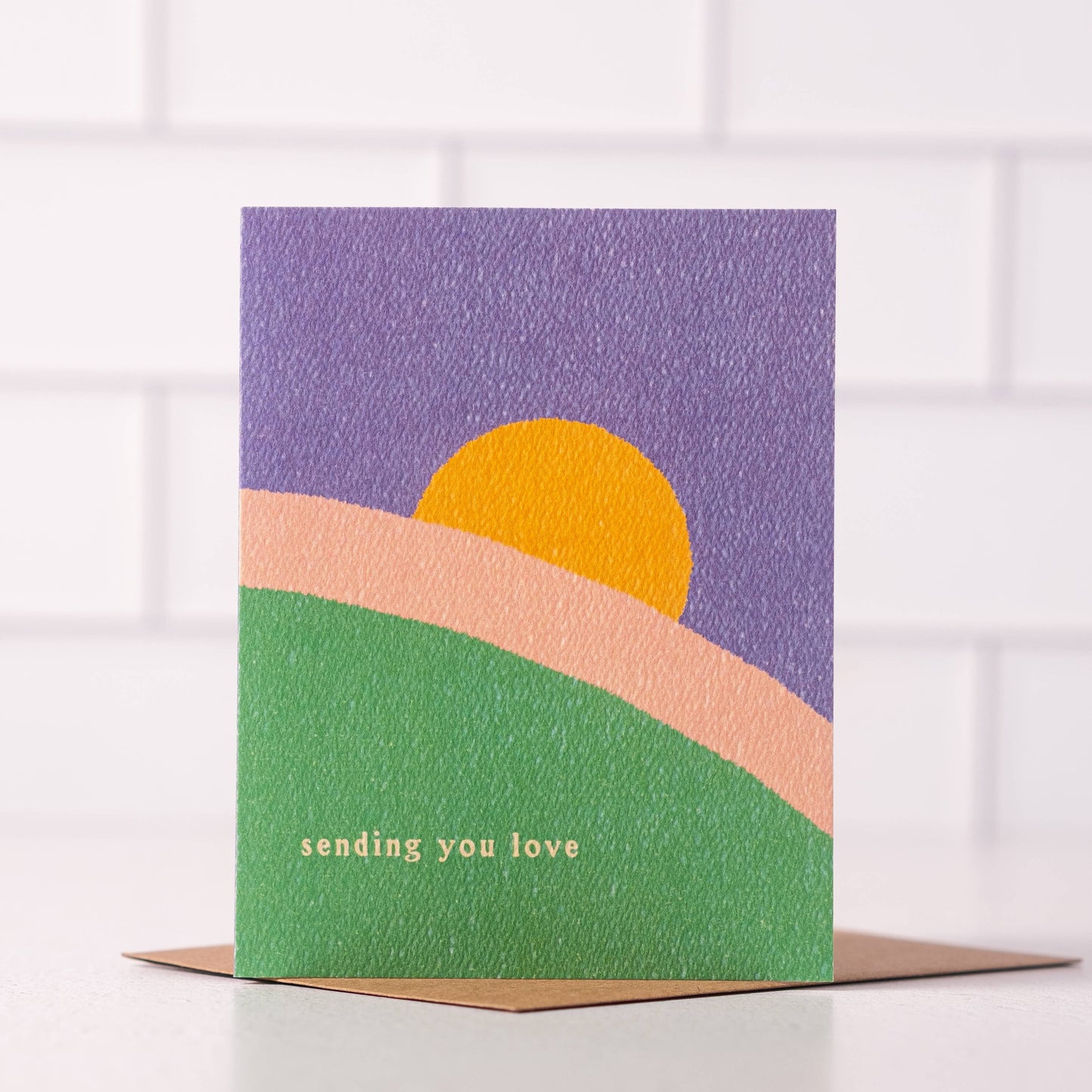 Sending You Love - Minimalist Sympathy Card