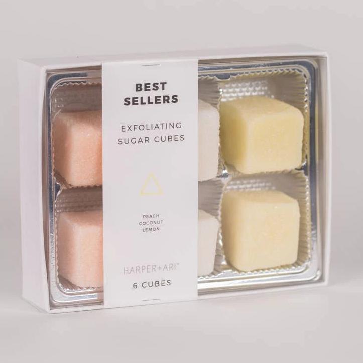 Bestselling Exfoliating Sugar Cubes Gift Box
