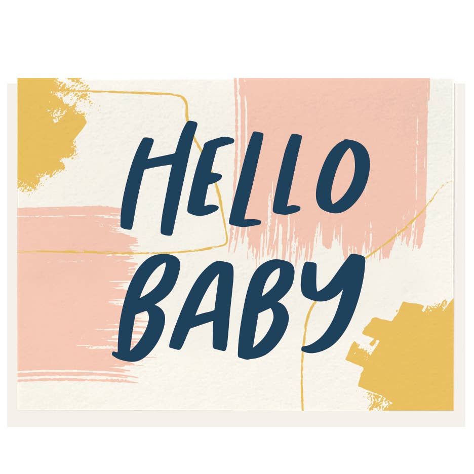 Load image into Gallery viewer, Hello Baby Card
