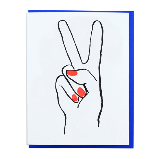Hand Sign Greeting Card - Favor & Fern