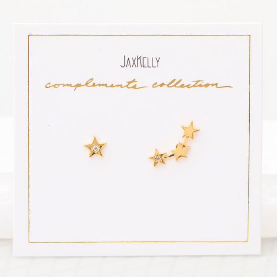 Load image into Gallery viewer, Star Constellation Earring Set - Favor &amp;amp; Fern
