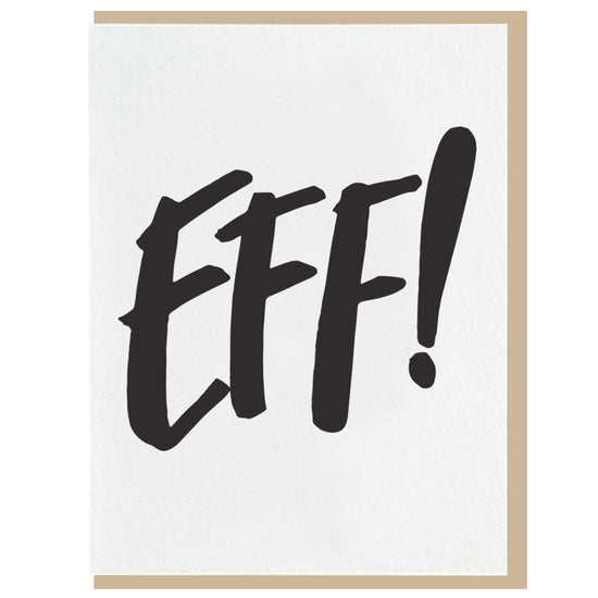 Eff! I Forgot Your Birthday! Card - Favor & Fern