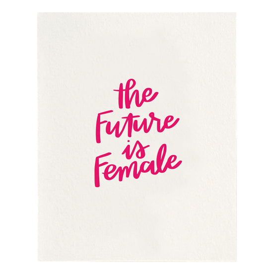 Future is Female Print - Favor & Fern