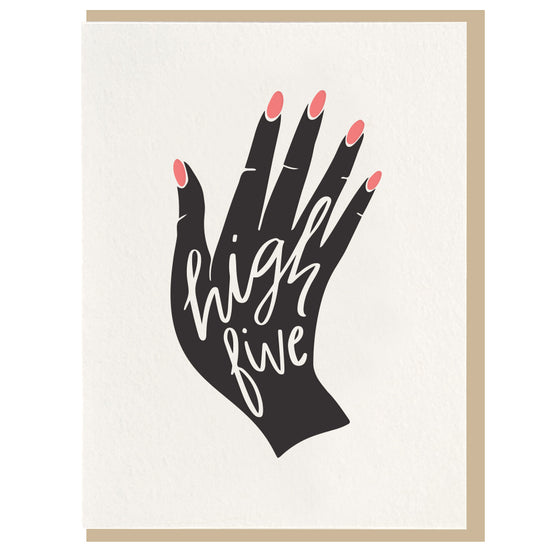 High Five Card - Favor & Fern