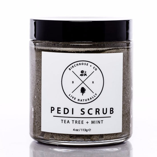 Tea Tree + Mint Pedi Scrub - Favor & Fern