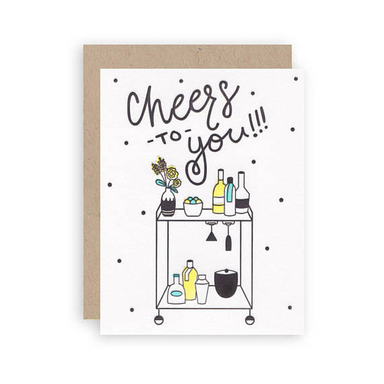 Cheers To You!!! Card - Favor & Fern