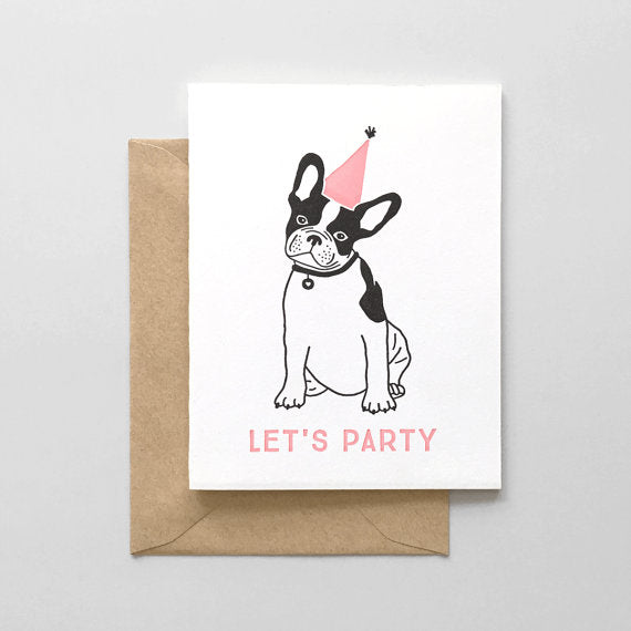 Party Pup Birthday Card - Favor & Fern