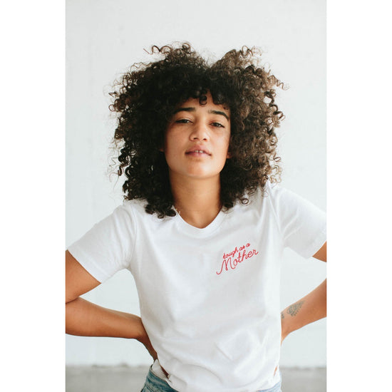 Tough As A Mother Fitted Crew Tee - Favor & Fern